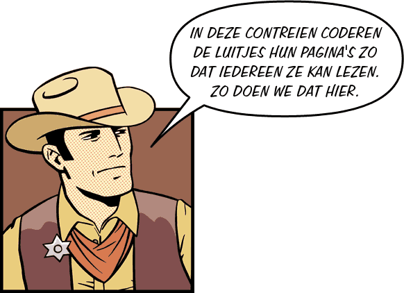 Cowboy talking about the importance of accessibility