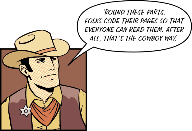 Cowboy talking about the importance of accessibility