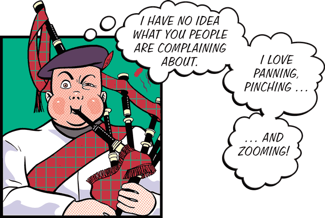 Man playing bagpipes