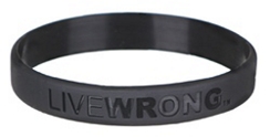 live wrong bracelet