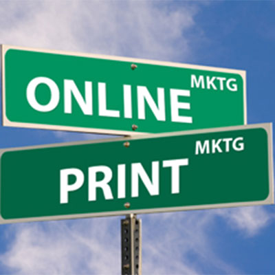 integrated print and online marketing