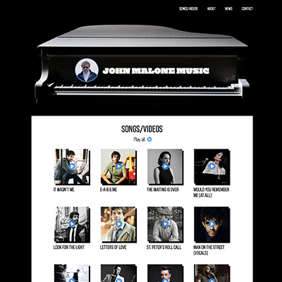 John Malone Music Website`