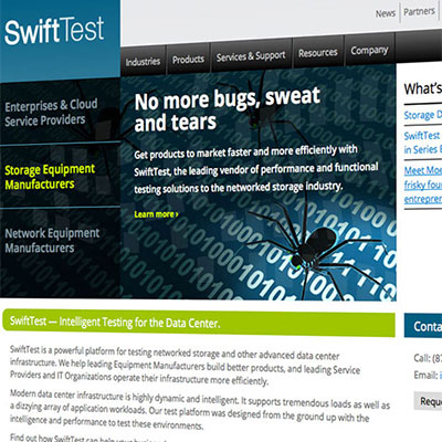 SwiftTest Website Redesign